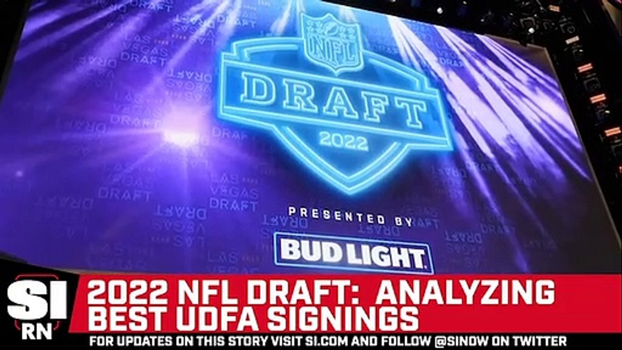 Analyzing Best UDFA Signings video Dailymotion