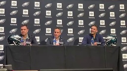Howie Roseman talks about the CB position coming out of the draft