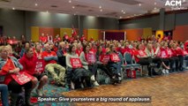 Queanbeyan teachers rally for NSW strike | May 4 2022 | Canberra Times