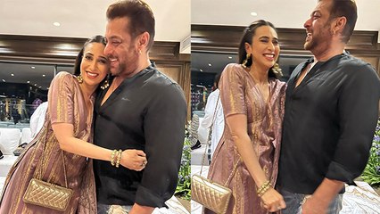 Salman Khan पर Karisma Kapoor ने लुटाया प्यार, Eid Party 2022 Inside Video Viral | Boldsky