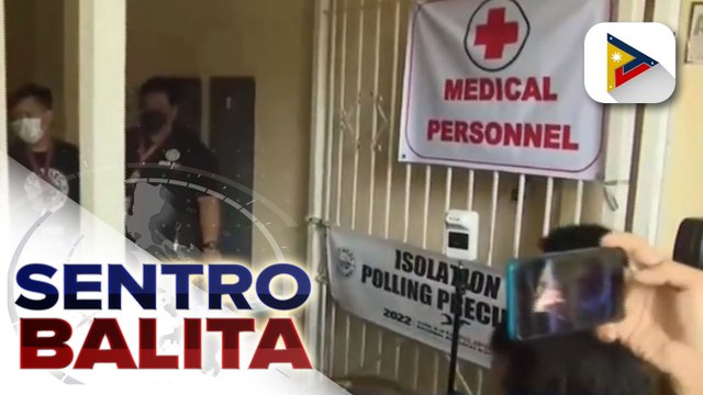 Proseso ng pagboto sa isolation polling precinct, ipinakita ng COMELEC