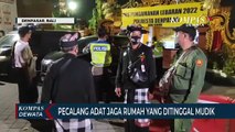 Pecalang Adat Jaga Rumah Yang Ditinggal Mudik