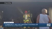 Valley counselor needs help of his own after fire destroys home