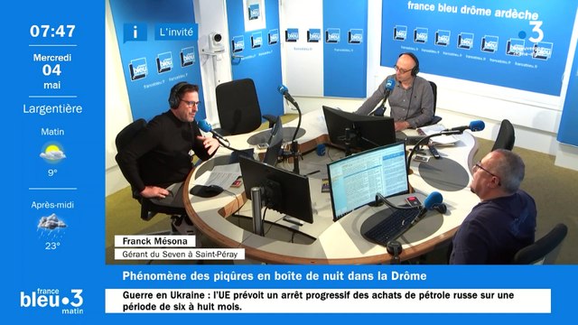 Franck Mésona, gérant de la discothèque Le Seven à Saint-Péray en Ardèche