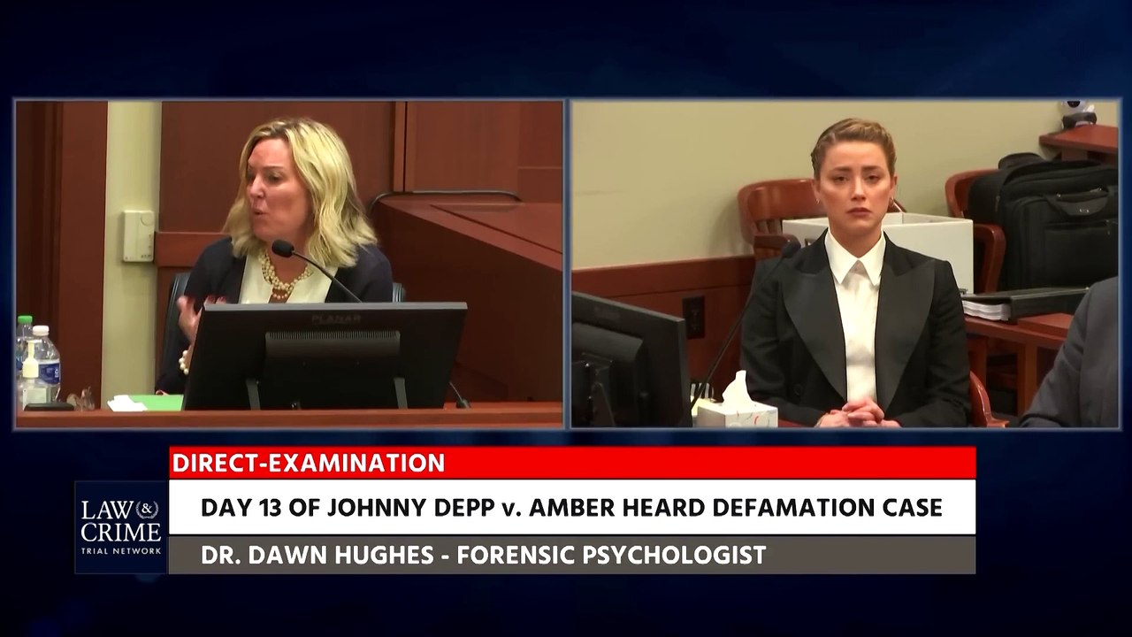 L'actrice Amber Heard souffre de syndrome de stress post-traumatique résultant des "violences intimes" infligées par Johnny Depp, affirme une experte en psychologie au tribunal