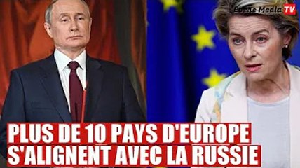 La Russie domine l'Europe : 10 pays européens s'alignent