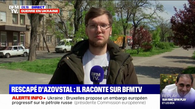 Ils vérifiaient les tatouages : Igor, un rescapé d'Azovstal, raconte son passage dans un camp de filtration russe