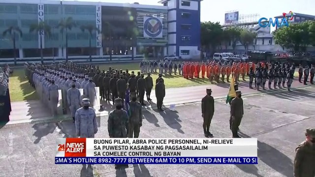 PNP, naka-full alert status na bilang paghahanda sa Eleksyon 2022 | 24 Oras News Alert