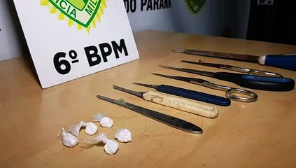 Indivíduo "pronto para o crime" é preso por equipe da UPS Norte da Polícia Militar no Bairro Interlagos