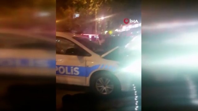 Hastaneye gitmemek için polis aracına kaza yaptırıp kaçmaya çalıştı
