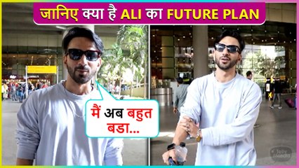 After Lock Upp, Ali Merchant Shared His Future Plans With Paparazzi