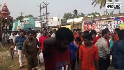 தென்காசி தம்பிராட்டி அம்மன் கோயில் தேரோட்டம்; கோலாகலம்!