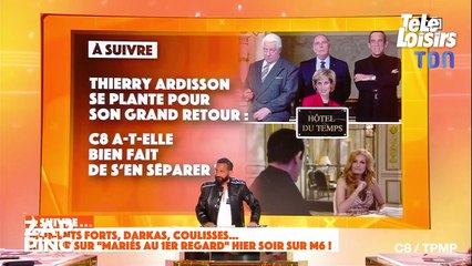 Cyril Hanouna s'en prend violemment à Thierry Ardisson dans Touche pas à mon poste