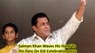 Salman Khan Waves His Hand To His Fans On Eid Celebration 2022