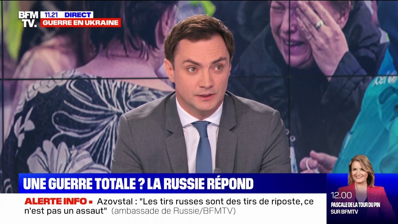 Ukraine: le porte-parole de l'ambassade de Russie affirme sur BFMTV que l'objectif est de "libérer la région du Donbass"