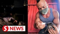 MMA fighter spends Raya feeding strays, seeks help on his mission