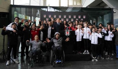 Beşiktaş'ta geleneksel bayramlaşma töreni yapıldı