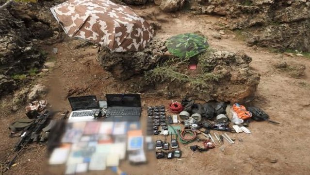 Son dakika haberleri | Pençe Kilit Operasyonu'nda terör örgütü PKK'ya ait çok sayıda silah ve mühimmat ele geçirildi