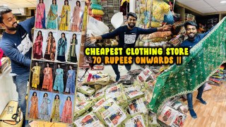 Cheapest Clothing Store in Surat !! Salwar Suits & Dresses from 70 Rupees Onwards !! TVELO