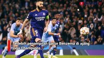 Jelang Lawan Manchester City, Karim Benzema Berambisi Lewati Rekor Cristiano Ronaldo