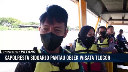 Lebaran Hari Kedua, Kapolresta Sidoarjo Pantau Objek Wisata Bahari Tlocor