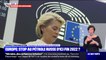 Ursula Von der Leyen, présidente de la Commission européenne: "Nous proposons de bannir tout pétrole russe de l'Europe"