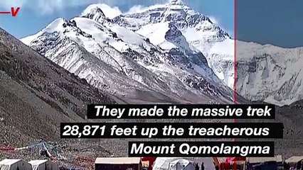 Scientists Install Record-Setting High Altitude Weather Stations on Mount Everest