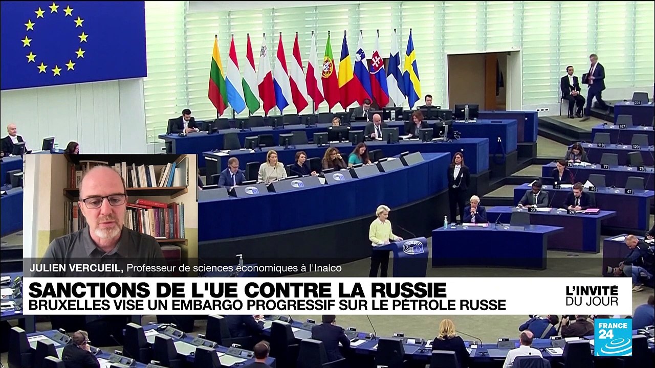 Sanctions de l'UE contre la Russie : "Il s'agit de couper les moyens de l'Etat russe de poursuivre sa guerre"