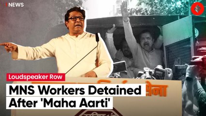 MNS workers detained outside Raj Thackeray's Mumbai home, nine held in Pune