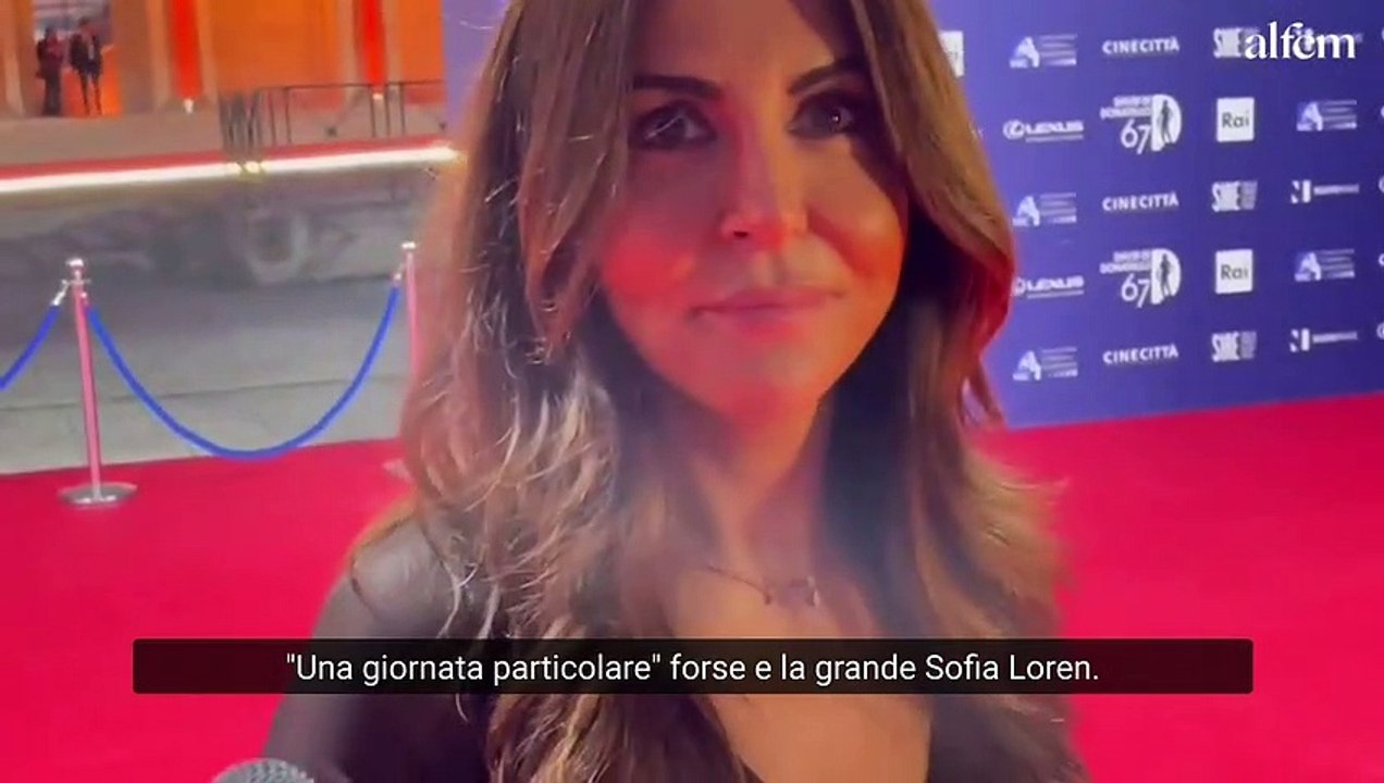 David di Donatello 2022: intervista a Sabrina Ferilli