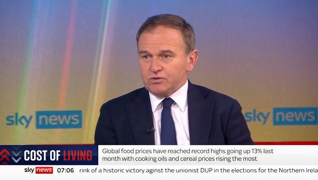 'Buy value brands,' George Eustice tells struggling families with cost of living