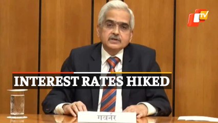 RBI Hikes Rate By 40 BPSs Amid Inflation Worries