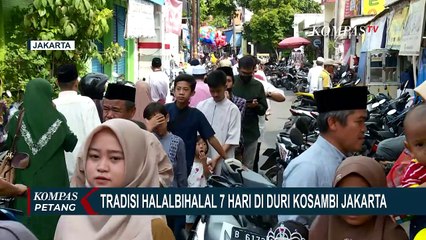 Warga Duri Kosambi Masih Jalani Tradisi Silahturahmi Lebaran 7 Hari