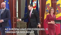 Az Európai Unió fegyverekkel is támogatja Moldovát