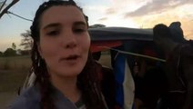 Afrika'ya giden Türk Youtuber tacize uğradı! Kabile gençleri cinsel organını işaret edince korkudan kaçtı