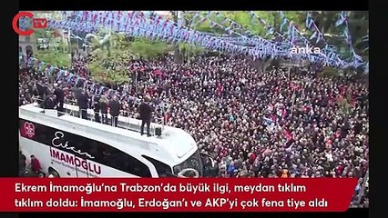 Ekrem İmamoğlu, Trabzon'da "Ben size Fenerbahçelinin selamını getirdim" dedi: Bakın ne oldu?