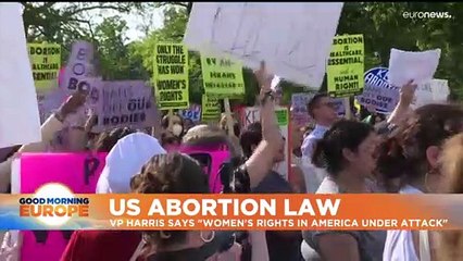 Abortion row: Biden and Harris blast US Supreme Court move to 'deny women's rights'
