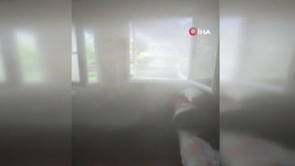 Son dakika haberi: Yatak odasındaki bilgisayar yangın çıkardı
