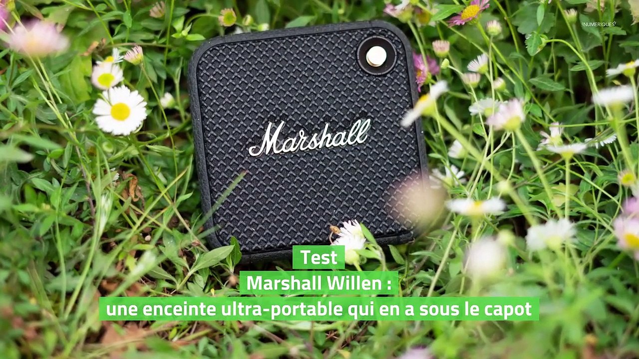 Test - Marshall Willen, une enceinte ultraportable pour du gros
