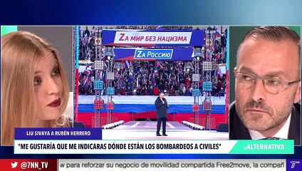 Debate Liu Sivaya vs. Rubén Herrero sobre la guerra de Ucrania