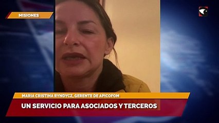 Un servicio para asociados y terceros
