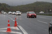 BOLU/DÜZCE - Dönüş yolundaki tatilciler trafikte yoğunluk oluşturuyor