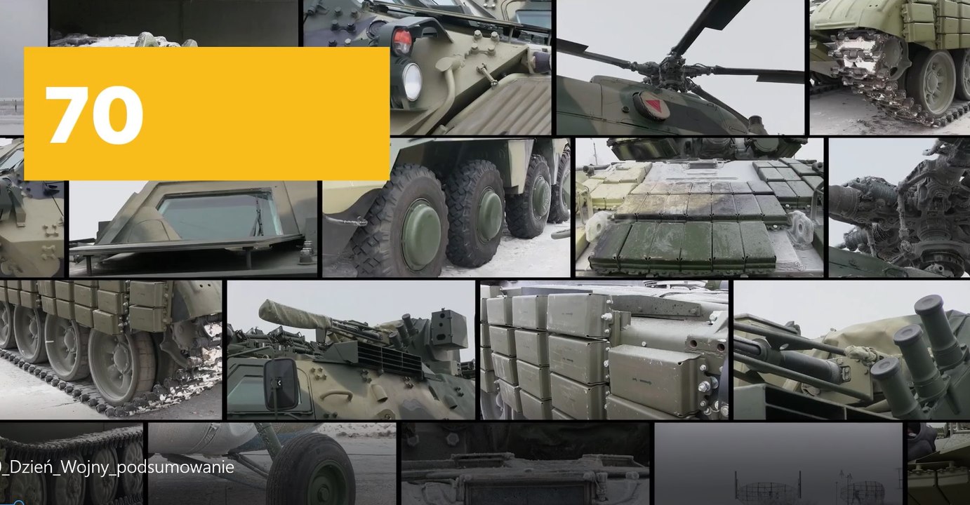 Wojna w Ukrainie. Dzień 70.