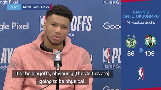 Mindset 'cannot change' - Giannis says Bucks must focus after Game 2 loss