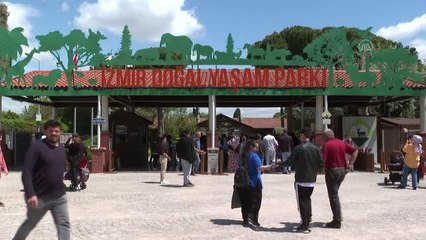 Doğal Yaşam Parkı'nda bayram tatili yoğunluğu