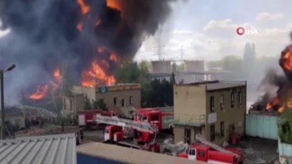 Ukrayna ordusu, Donetsk'teki petrol deposunu vurdu