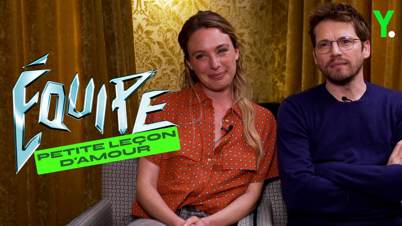 Laetitia Dosch et Pierre Deladonchamps (ÉQUIPE) balancent sur le tournage de “Petite leçon d’amour”