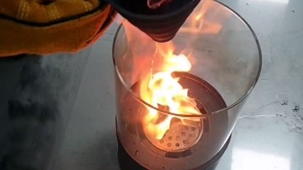 '불멍' 에탄올 화로 화재 위험...표면온도 최고 293도 / YTN