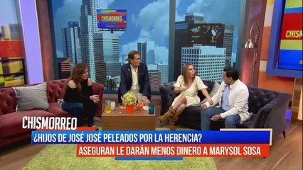 ¿Hijos de 'José José' peleados por la herencia?