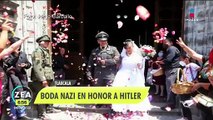 Pareja realiza boda nazi en honor a Hitler y causa polémica